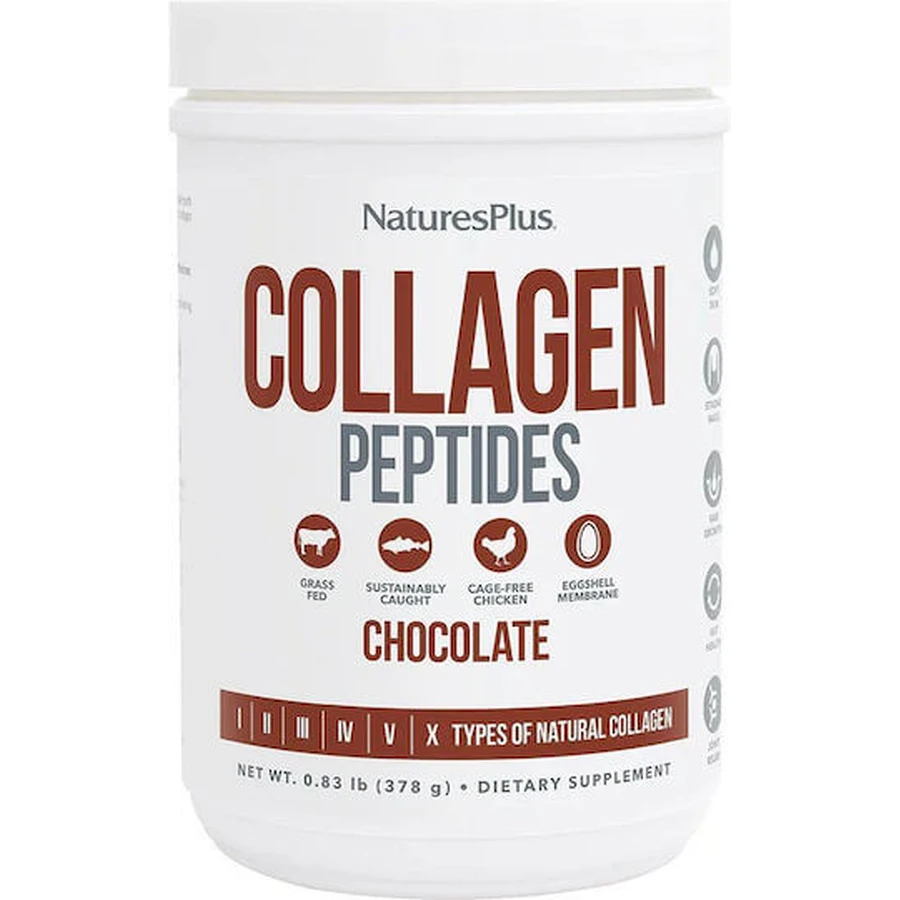 Nature's Plus Péptidos de Colágeno 378gr Chocolate