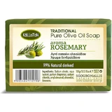 Kalliston Traditionelle Natürliche Olivenölseife mit Rosmarin Körperseife Bar 100gr