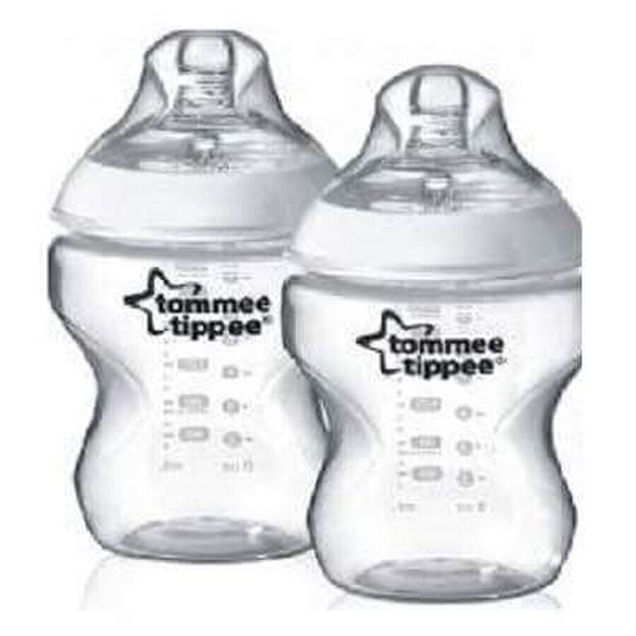 Set 2 biberoane Closer to Nature 260 ml, 42250086, Tomme Tippee