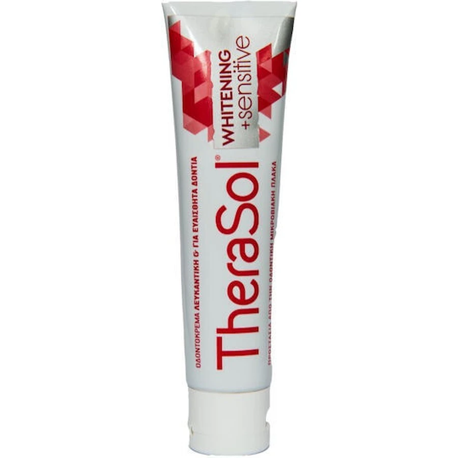Therasol Whitening & Sensitive Toothpaste for Sensitive Teeth , Whitening and Plaque Remover 75ml