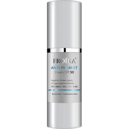 Froika Anti-Pigment Gezicht Dagcrème met SPF30 tegen pigmentvlekken met Vitamine C & Peptiden 30ml
