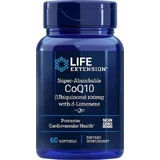 Life Extension Super-Absorbale CoQ10 D-Limon Gluten Free 100mg 60 softgels