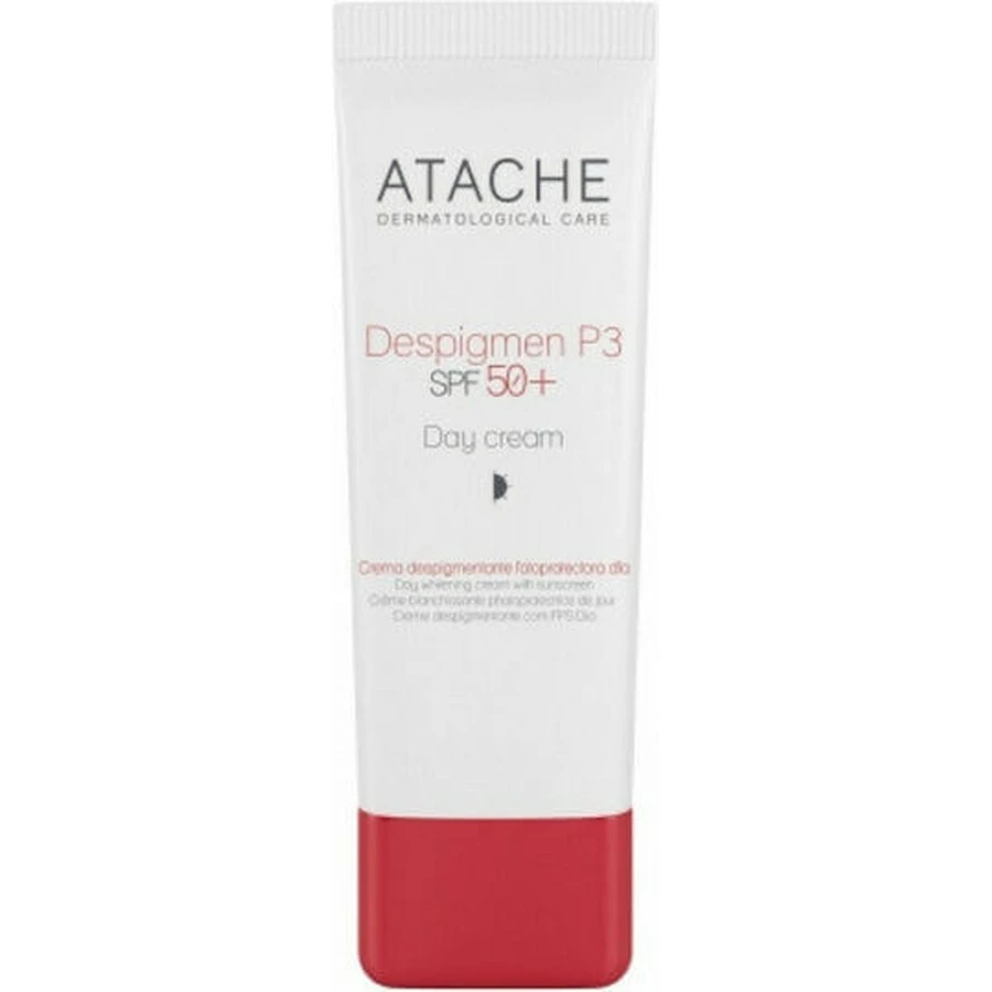Atache Despigmen P3 Crema viso giorno con SPF50 per macchie di pigmentazione e sbiancamento con vitamina C 30ml