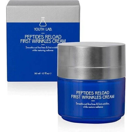 Youth Lab. Peptides Reload First Wrinkles 24h Moisturising and Anti-Ageing Face Cream with Hyaluronic Acid and Peptides 50ml