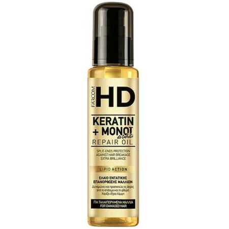 Farcom Keratine Monoï De Tahiti Keratine Herstel Haar Olie 100ml