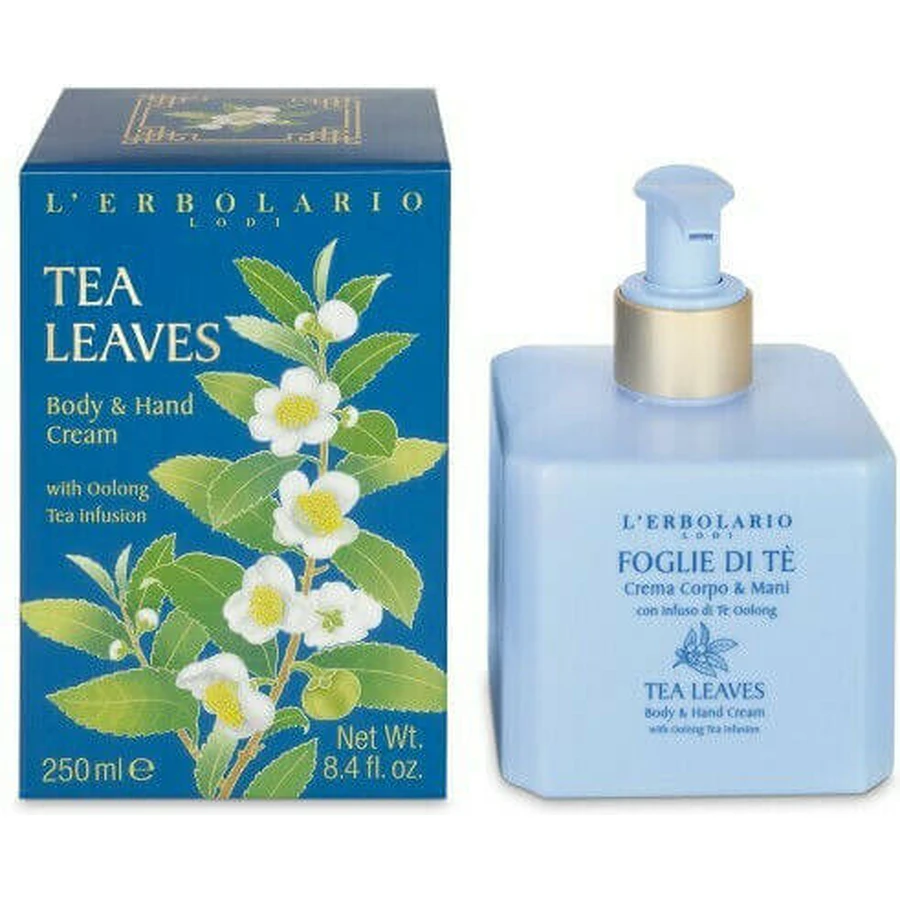 L' Erbolario Tea Leaves Moisturizing Body Cream for Sensitive Skin 250ml