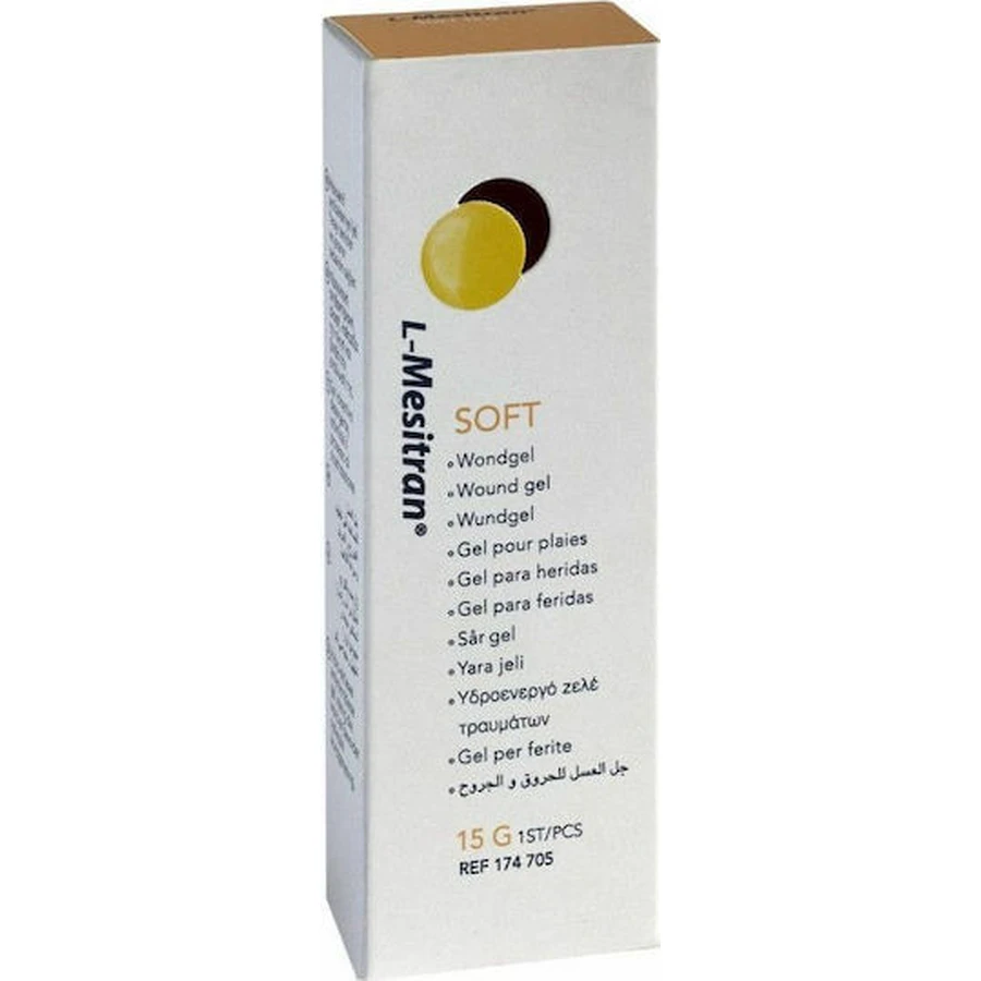 L-Mesitran Zachte Wond Gel voor Genezing & Brandwonden 15gr