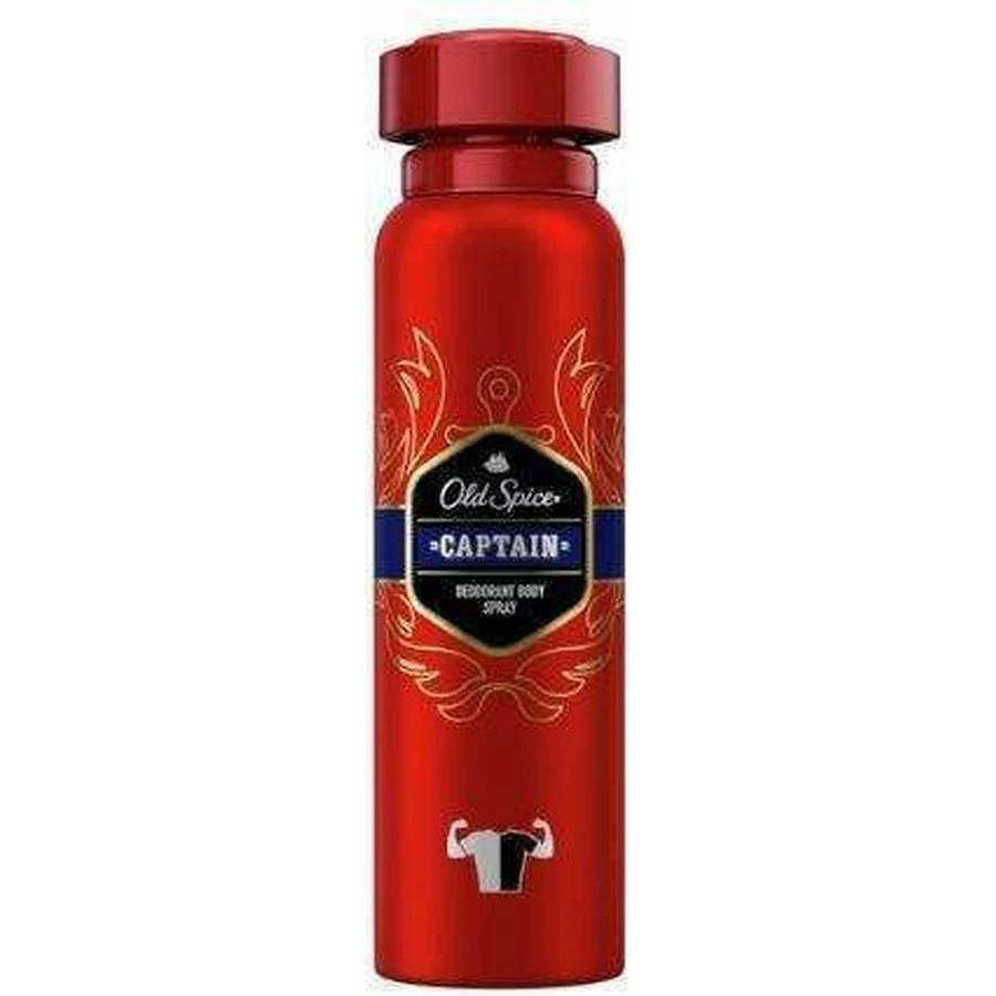 Old Spice Captain Deodorant Body Deodorant Spray 150ml