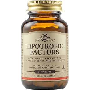 Solgar Lipotropic Factors cu Gust Unflavoured 50 file