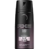 Axe Black Night Night All Day Fresh Deodorant 24h Deodorant Spray Aluminiumfrei 150ml