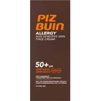 Piz Buin Sensitive Cream Cremă de Față cu Protecție Solară Rezistentă la Apă SPF50 50ml
