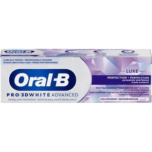 Oral-B Pro 3d White Luxe Luxe Perfection Dentifrice blanchissant 75ml