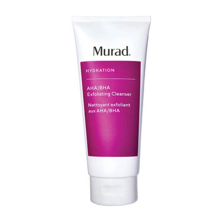 Murad Hidratación Aha/bha Exfoliante y Limpiador Facial 148ml
