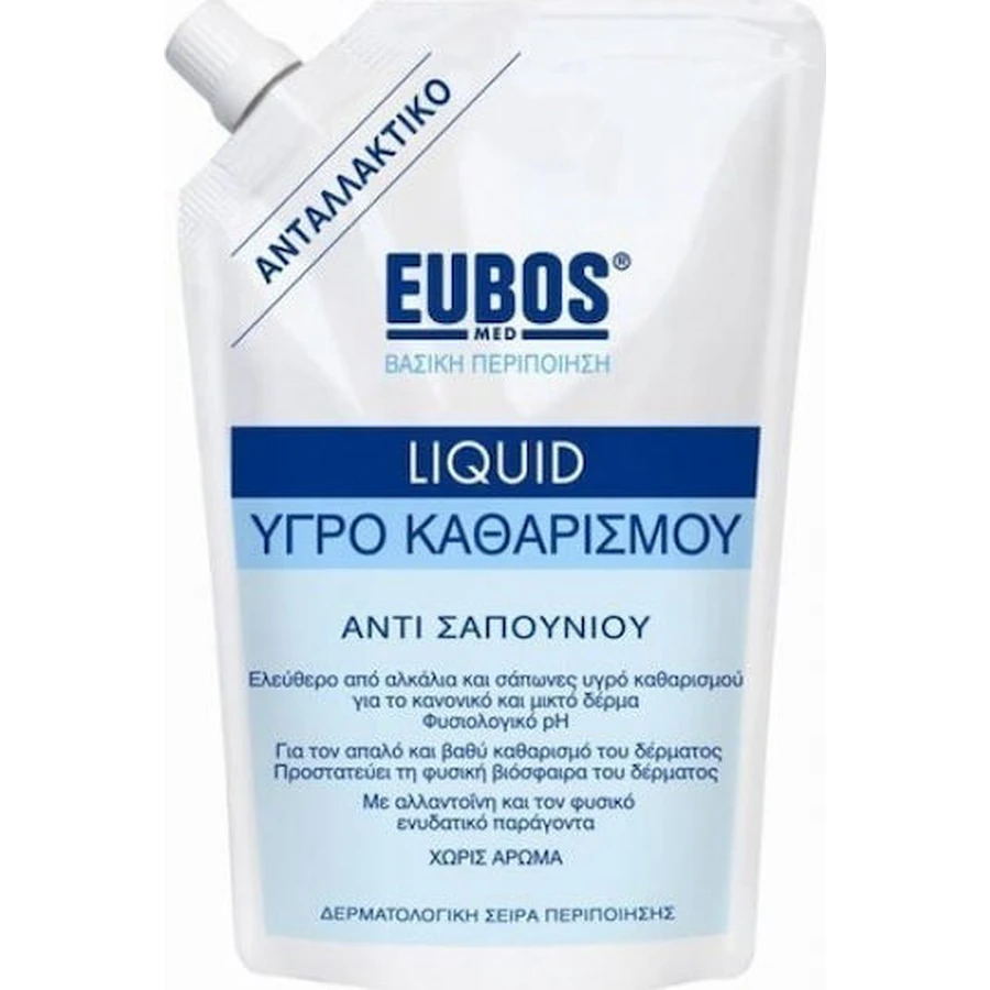 Eubos Blu Emulsione lavante liquida per il corpo 400ml