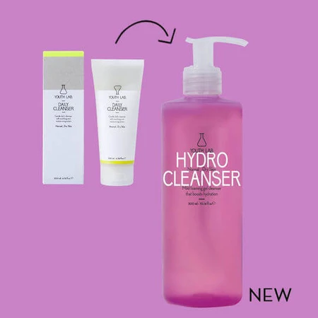 Jugendlabor. Hydro Cleanser Gesichtsgel 300ml