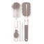 Set of 5 bottle washing brushes, Babyono