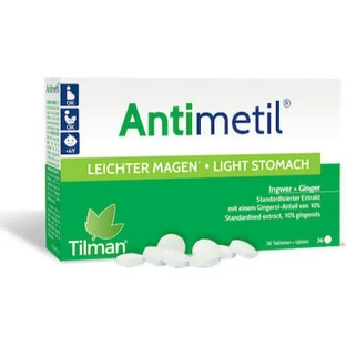 Tilman Antimetil Light Stomach for Nausea 36 Tablets