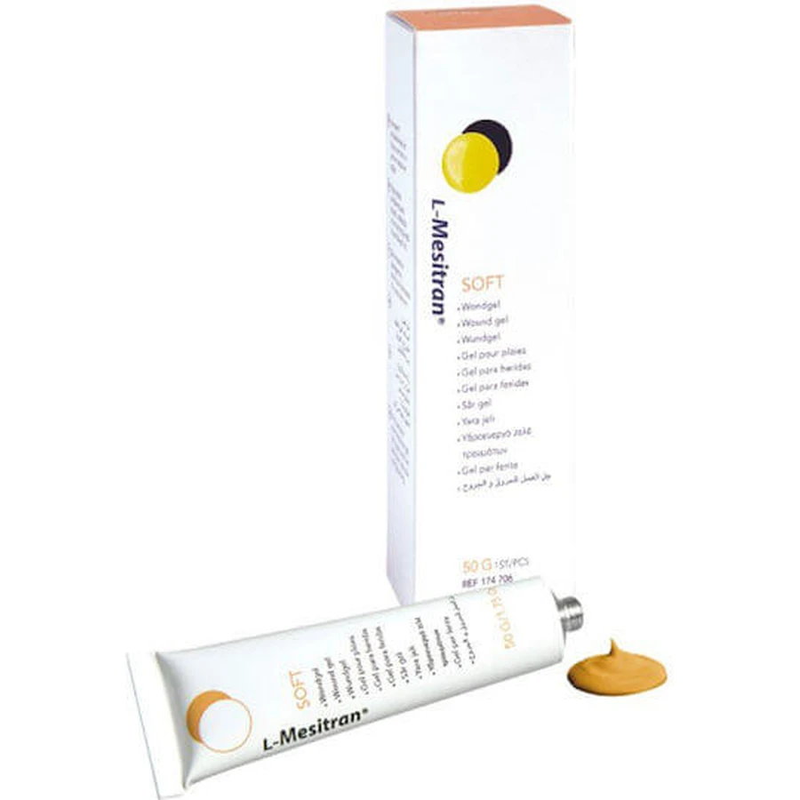 L-Mesitran Soft Wound Gel Gel for Healing & Burns 50gr