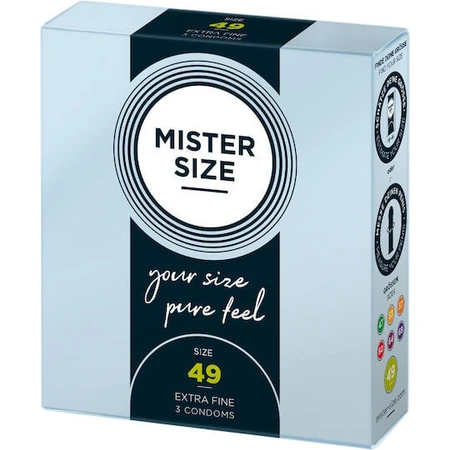Mister Size Extra Fein Größe 49mm Prezervative 3Stk