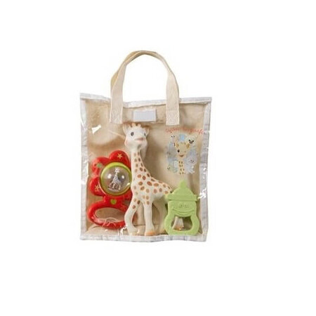 Fresh touch Giraffe Sophie Geschenktüten-Set, Vulli