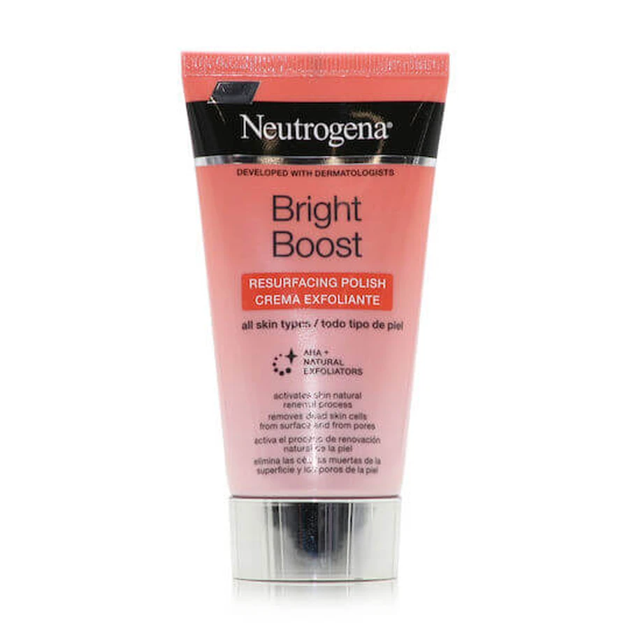 Neutrogena Bright Boost Resurfacing Polish Peeling pentru Față 75ml