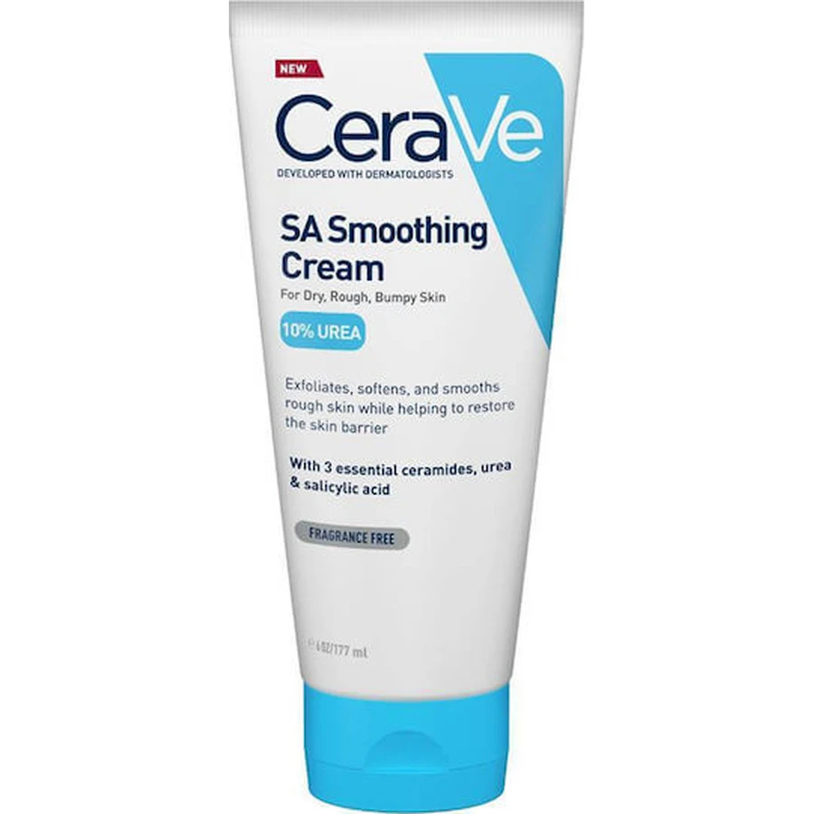 CeraVe SA Smoothing Cream Crème régénérante pour le corps à base d'urée pour les peaux sèches/très sèches 177gr