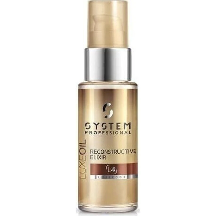 System Professional Luxe Reconstructive Elixir L4 Herstellende Haarolie met Keratine 30ml
