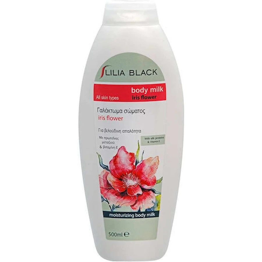 Lilia Black Iris Flower Lozione idratante per il corpo 500ml