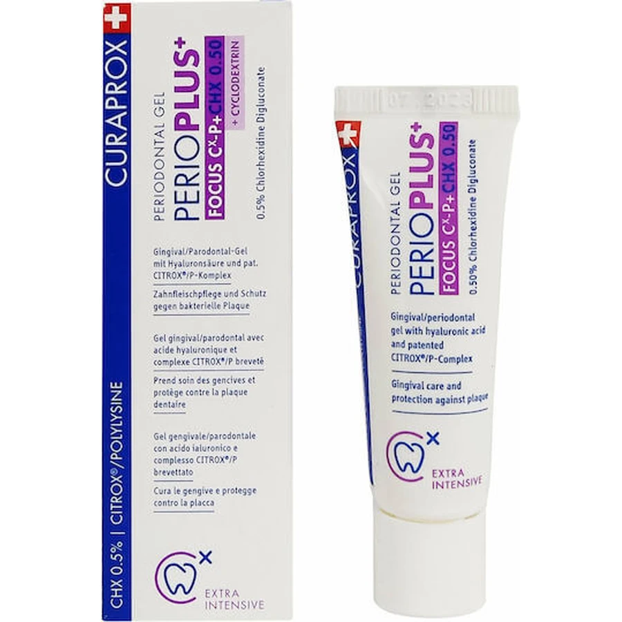 Curaprox Perio Plus Focus CHX 0.5 Parodontite Dentifrice 10ml