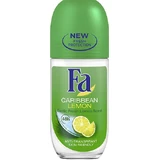Fa Caribbean Lemon Déodorant 48h en Roll-On 50ml