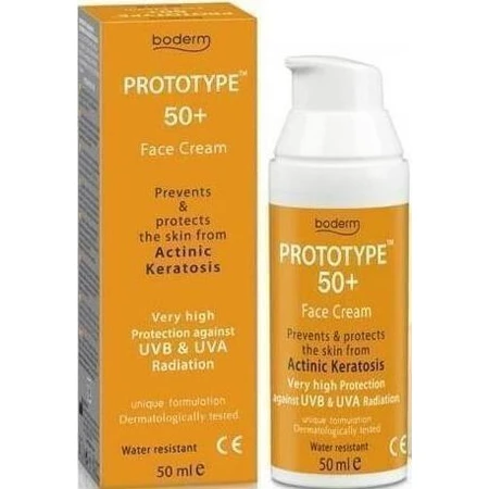Boderm Prototype Anti-Zon Gezichtscrème SPF50 50ml