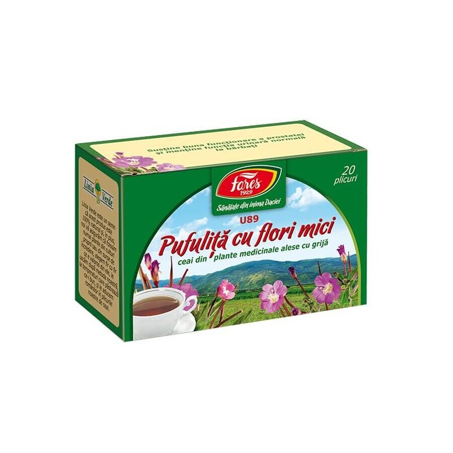 Tee mit kleinen Blumen, U89, 20 Portionsbeutel, Fares