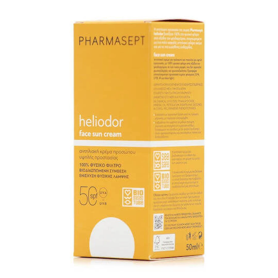 Pharmasept Heliodor Gezicht Zonnecrème SPF50 50ml