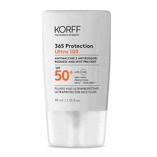 Korff 365 Protection Ultra 100 Loțiune cu Protecție Solară Față SPF50+ 40ml