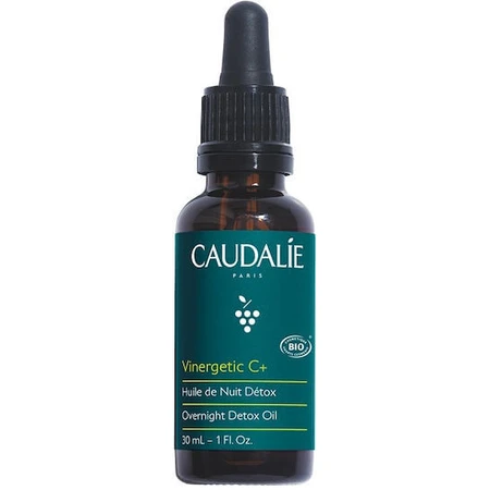 Caudalie Vinergetic C+ Aceite Corporal BIO Aceite Facial Hidratante, Antiedad, Luminoso y Nutritivo con Aceite de Rosa Silvestre 30ml