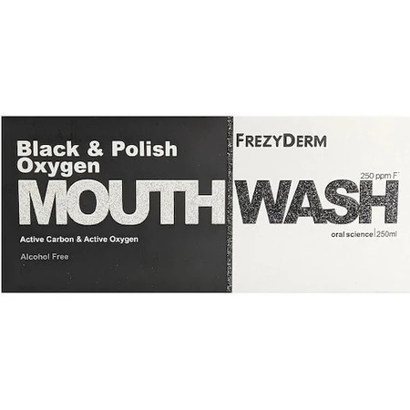 Frezyderm Black & Polish Oxygen Mouthwash