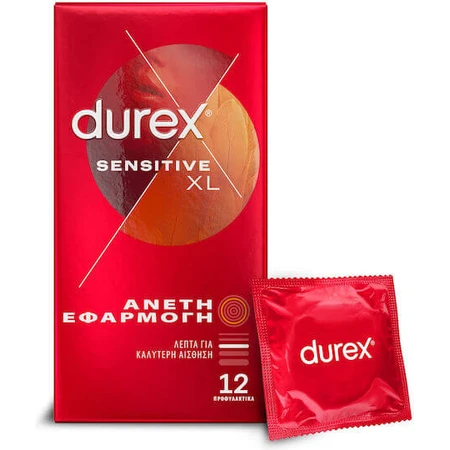 Durex Prezervatives Sensitive XL Large and Thin 12pcs