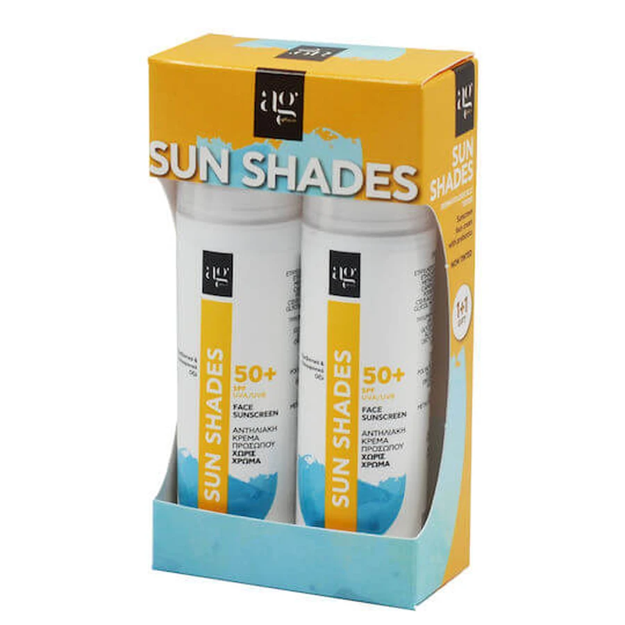 Ag Pharm Sun Shades Crema Facial Protectora SPF50 100ml