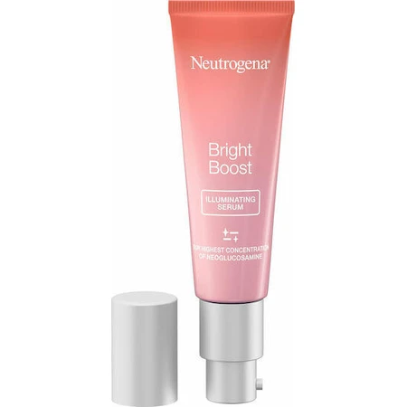 Neutrogena Bright Boost Aufhellende Feuchtigkeitspflege und Anti-Ageing Gesichtsserum für Ausstrahlung und Revitalisierung 30ml