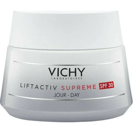 Vichy Liftactiv Supreme Moisturizing, Anti-Ageing and Toning Day Face Cream with SPF30 with Hyaluronic Acid 50ml