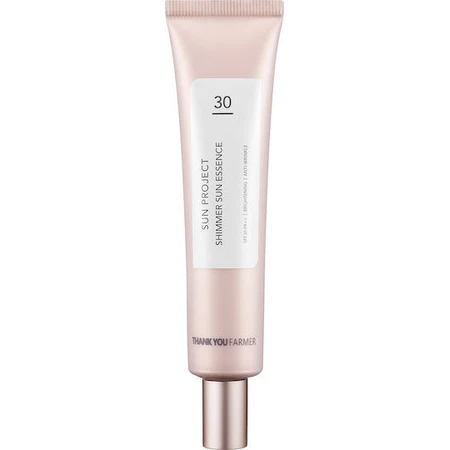 Thank You Farmer Sun Project Shimmer Sun Essence Sun Protection Face Cream SPF30 40ml