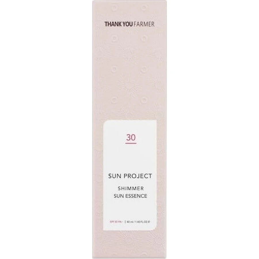 Thank You Farmer Sun Project Shimmer Sun Essence Sun Protection Face Cream SPF30 40ml