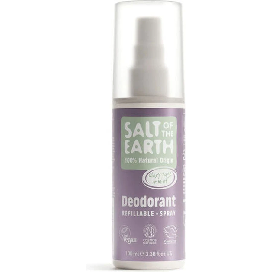 Salt of the Earth Salt Earth Deodorant sub formă de Spray Fără aluminiu 100ml
