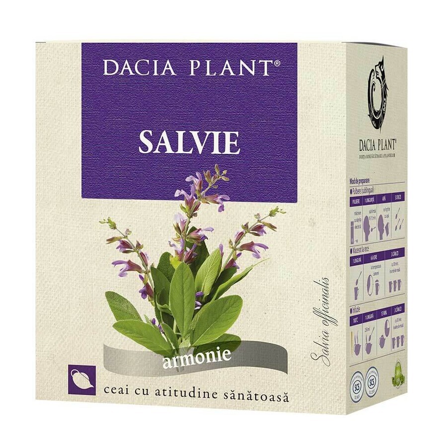 Salbeitee, 50g, Dacia Plant