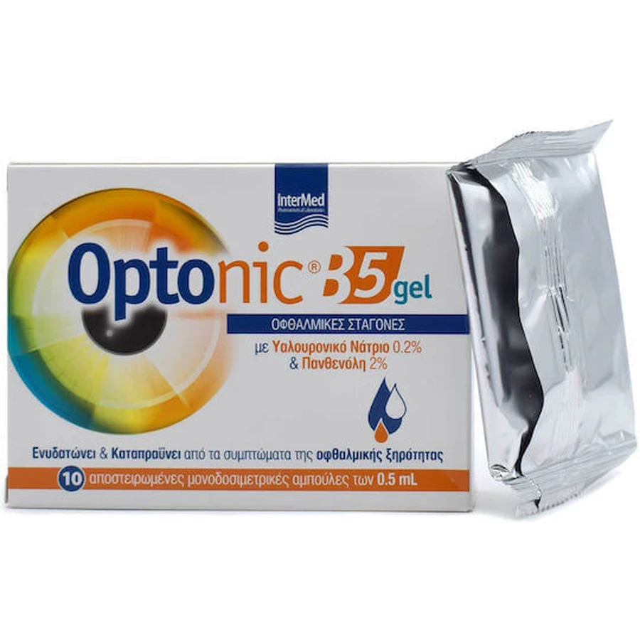 InterMed Optonic B5 Gocce oculari in gel per occhi secchi 10x0,5ml
