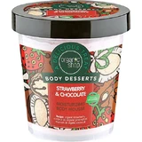 Organic Shop Aardbei en Chocolade Hydraterende Bodymousse voor de zeer droge huid 450ml