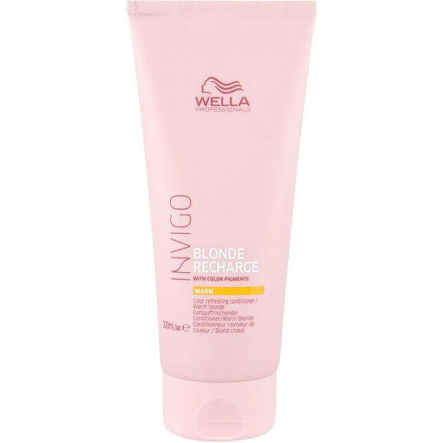 Wella Invigo Blonde Recharge Warm Warm Blond Kleurbehoud Conditioner voor Geverfd Haar 200ml