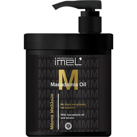 Imel Macadamia Oil & Keratin Mască de Păr pentru Reparare 1000ml