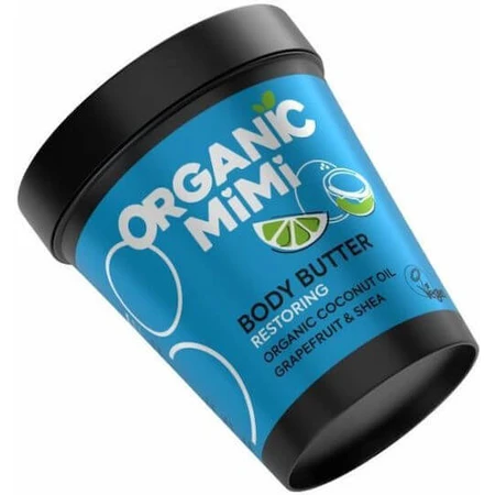 Mimi Organic Manteca Corporal Regeneradora de Coco y Pomelo con Sabor a Coco para pieles muy secas 200ml