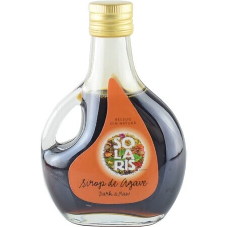 Sirop Agave - Dark Raw, 250 ml, Solaris